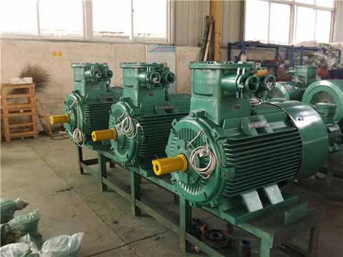 防爆電機(jī)檢測(cè)流水線(xiàn)